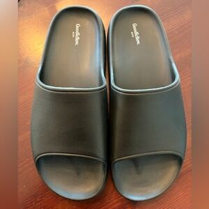 Target Goodfellow & Co Black Slide Flip Flop Mens 11 Sandals